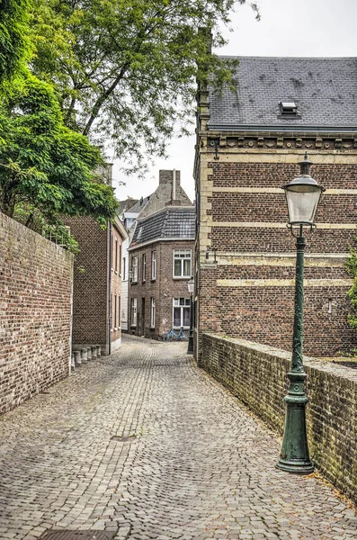 Maastricht Paesi Bassi Settembre 2019 Veduta Lungo Una Stradina Del — Foto Stock