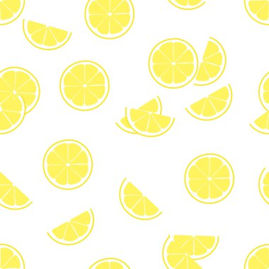 Limon dilimi seamless modeli. 