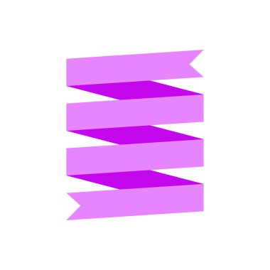 Vektör çok katmanlı şerit afiş düz tasarım.