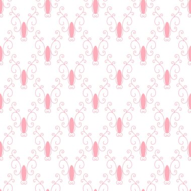 Dikişsiz desen girdap süs. Sorunsuz soyut çiçek desenli. Vektör çizim. 