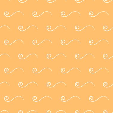 Vektör Dikişsiz soyut desen kıvırcık dalgaların.