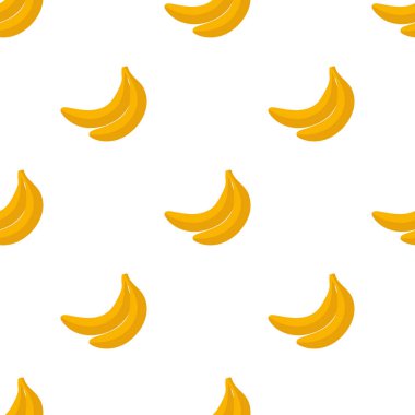 Vektör seamless modeli muz. Seamless modeli.