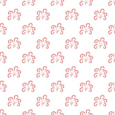 Sorunsuz soyut çiçek desenli. Vektör çizim. Seamless modeli.