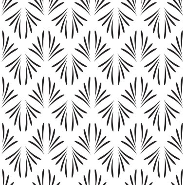 Sorunsuz soyut çiçek desenli. Vektör çizim. Seamless modeli.