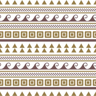 Vektör seamless soyut tribal modeli. Yunan etnik seamless modeli. 