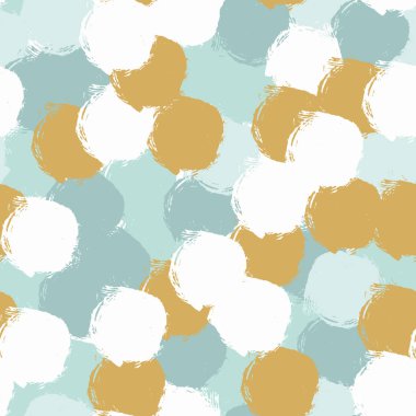 Vektör soyut Dikişsiz desen fırça darbeleriyle. El ile soyut Dikişsiz desen lekeleri boyalı.