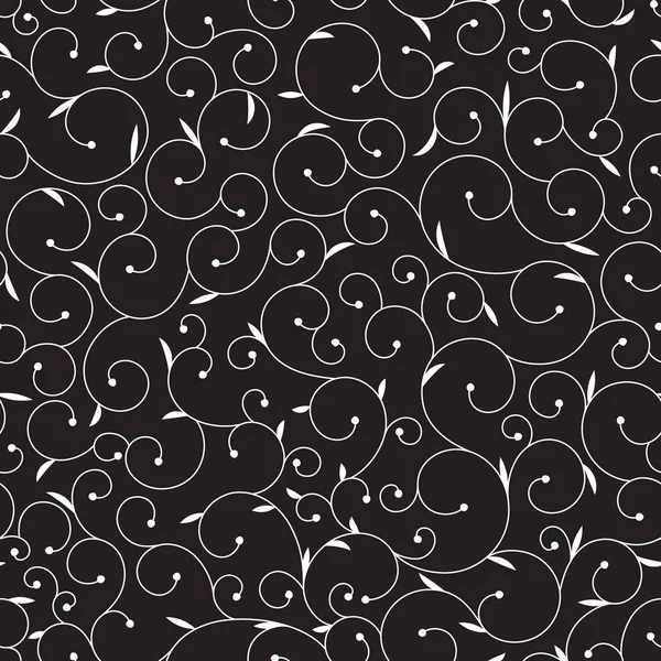 Vektor Abstrakte Strudel Nahtlose Muster Für Ihr Design Weiße Strudel — Stockvektor