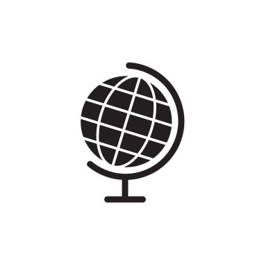 Vektör dünya küre simgesi. Vektör dünya küre simgesi. 