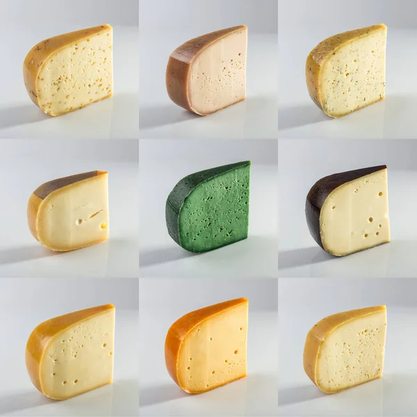 Güzel arka plan 9 peynir çeşitleri