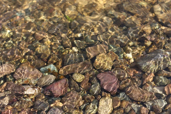 Piedras Bajo Fondo Agua — Foto de Stock