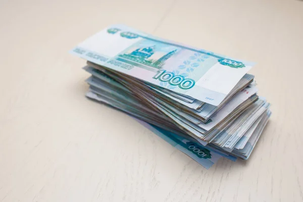Ρωσικά χρήματα Φωτογραφία Αρχείου