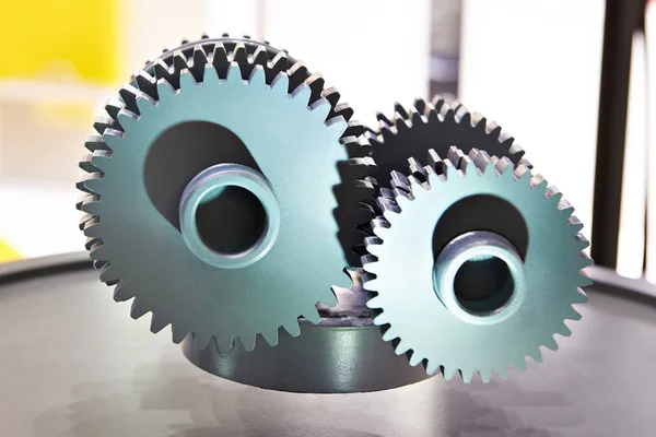 Gears Manyetik Uçuş Soyut Mekanizması — Stok fotoğraf