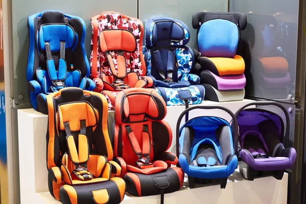 Baby Autostoelen Winkel — Stockfoto