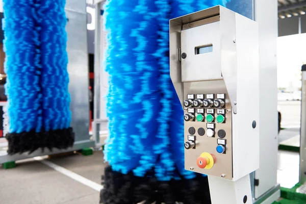 Controlepaneel Met Knoppen Van Car Wash — Stockfoto