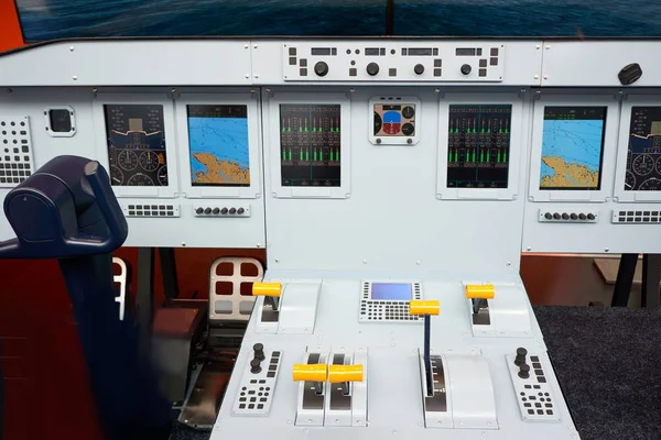 Moderna Flyg Simulator För Piloter — Stockfoto