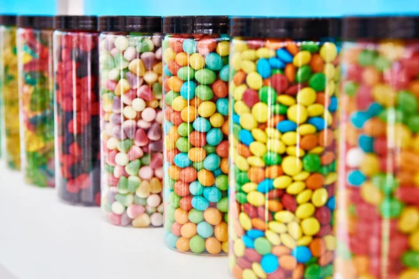 Dragee Sweets Icing Store Shelf — Stock Photo, Image