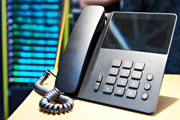 Office Telephone Peer Peer Technology — Stock Photo, Image