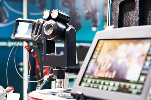 Video Endoskop System För Visuell Kontroll Och Inspektion Containrar Tankar — Stockfoto