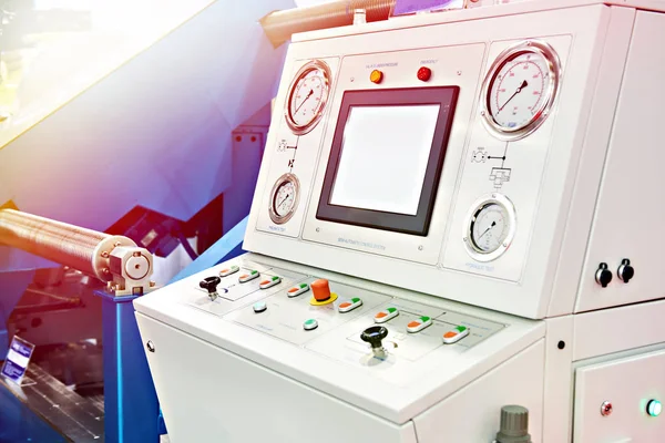 Semi Automatic Control System Test Bench — Stock Photo, Image