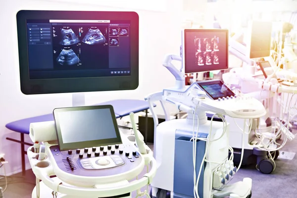 Dispositivos médicos para ultrasonido — Foto de Stock