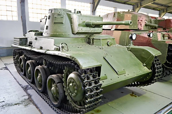 Hongaarse lichte tank Toldi II 38m — Stockfoto