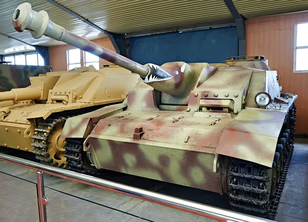 Niemiecki pistolet szturmowy SD. Kfz. 142. StuG III StuG 40 Ausf G — Zdjęcie stockowe