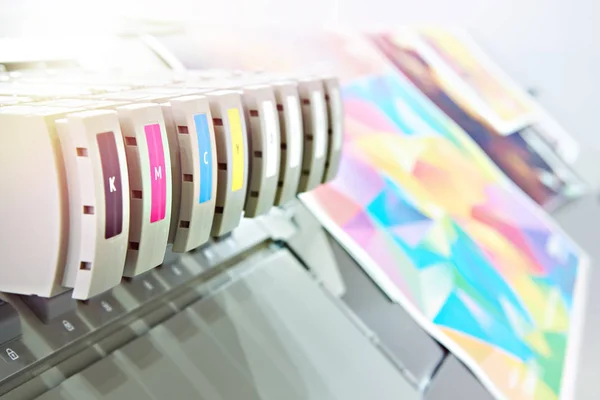 Wide plotter cartridges — Stock Photo, Image