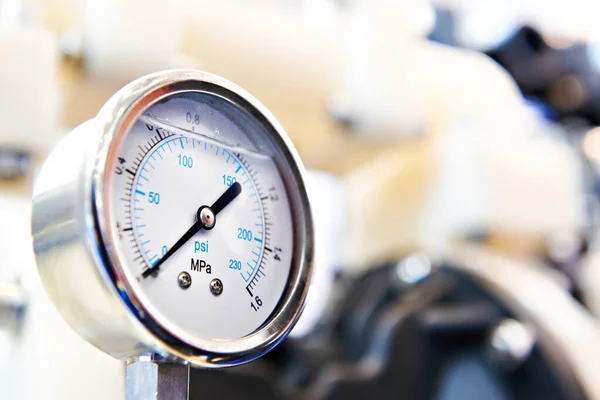 Pressure Gauge Liquid — Stock Photo, Image