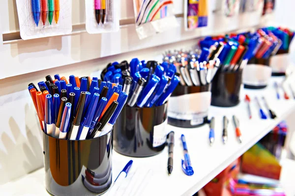 Buntstifte Schule Und Büro — Stockfoto