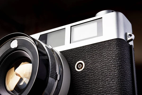 Klasik Mesafe Bulucu Fotoğraf Makinesi 35Mm Film — Stok fotoğraf