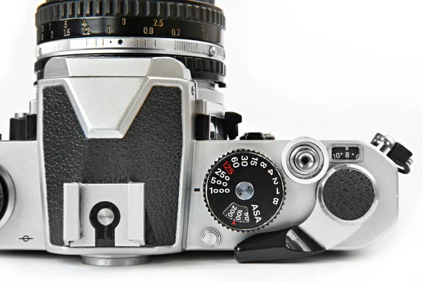 Moskva Ryssland Mars 2014 Gamla Japanska Retro Nikon Slr Kamera — Stockfoto