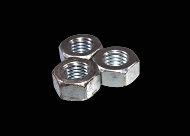 fındık cıvatası beyaz arkaplanda izole