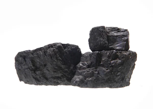 Coal isolated on white background — Stock Photo, Image