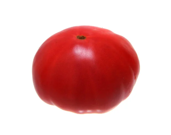 Tomate isolée sur fond blanc — Photo