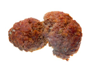 Pirzola beyaz arkaplanda izole edildi