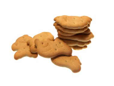 Çerez beyaz arkaplanda izole