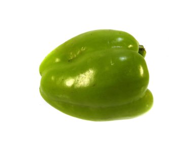 dolma biber beyaz arkaplanda izole edildi