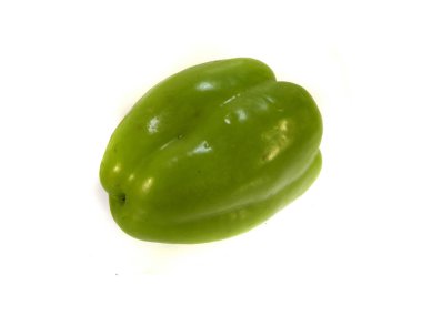 dolma biber beyaz arkaplanda izole edildi