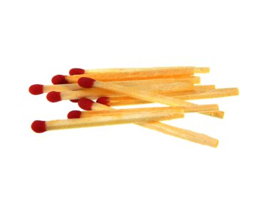 Beyaz arkaplanda eşleşen eşleşmeler