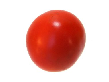 Beyaz arkaplanda izole edilmiş domates