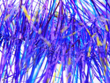 Beyaz arka planda izole edilmiş Noel dekorasyonu