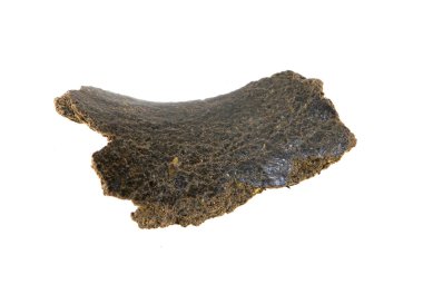 Sıkılmış tohumlar beyaz arkaplanda izole edildi