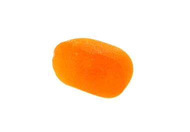 Beyaz arkaplanda izole edilmiş şeker