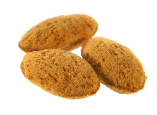 Cookies isoliert auf weißem Hintergrund — Stockfoto