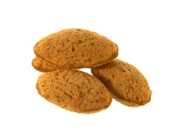 Cookies geïsoleerd op witte achtergrond — Stockfoto