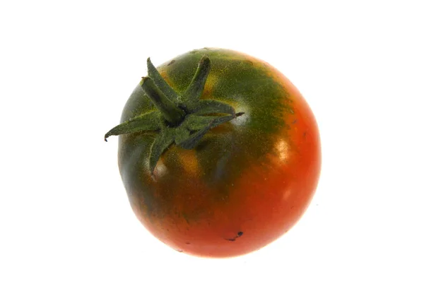 Tomate aislado sobre fondo blanco — Foto de Stock