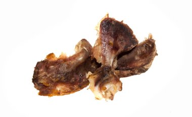 Beyaz arka plan üzerinde izole kemik