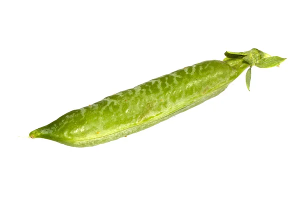 Guisantes aislados sobre fondo blanco —  Fotos de Stock