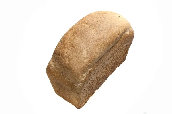 Roti terisolasi di latar belakang putih — Stok Foto