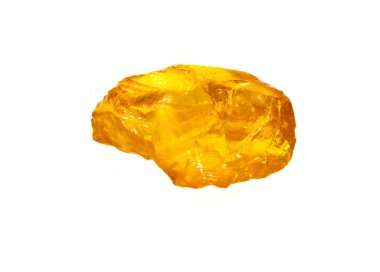 beyaz arkaplanda reçine izole